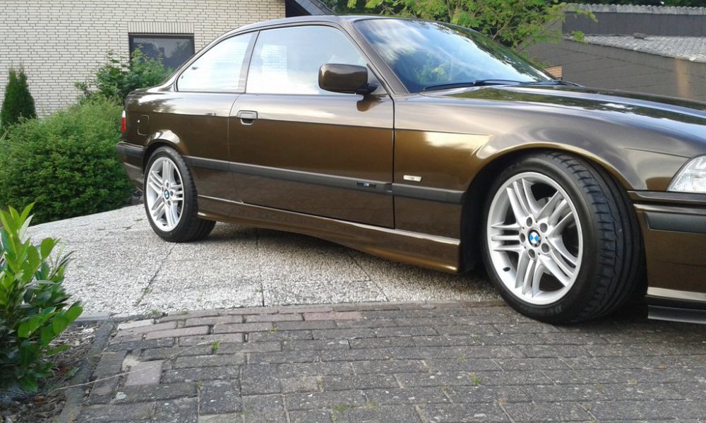 E36 320i Coupe *orientbraun metallic Folierung* - 3er BMW - E36