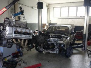 E30 350i s62 kompressor wird zum m50b30 Turbo - 3er BMW - E30 E30 350i s62 kompressor wird zum m50b30 Turbo - 3er BMW - E30