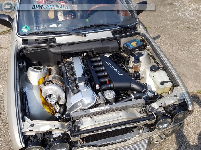 E30 350i s62 kompressor wird zum m50b30 Turbo - 3er BMW - E30