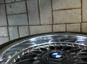 BBS RC Styling 5 Felge in 8x18 ET 20 mit Michelin PS2 Reifen in 225/40/18 montiert vorn mit folgenden Nacharbeiten am Radlauf: gebrdelt und gezogen Hier auf einem 3er BMW E36 M3 3.2 (Cabrio) Details zum Fahrzeug / Besitzer