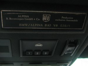 Alpina B10 V8 Limousine - Fotostories weiterer BMW Modelle Alpina B10 V8 Limousine - Fotostories weiterer BMW Modelle