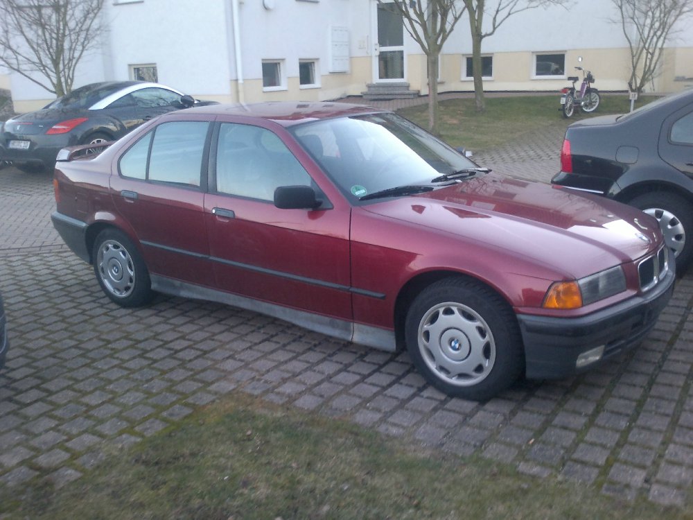 orginler 318i Calypso Rot - 3er BMW - E36