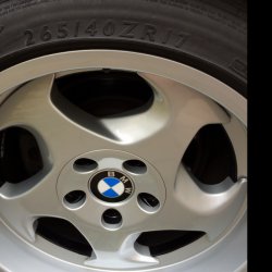 BMW Styling 21 Felge in 10x17 ET  mit Dunlop  Reifen in 265/40/17 montiert hinten Hier auf einem 5er BMW E34 M5 3.8 (Touring) Details zum Fahrzeug / Besitzer