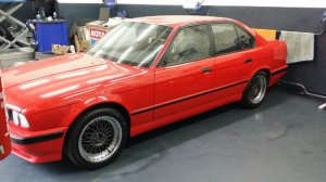 e34 M5 3.6 Limousine Komplettaufbau - 5er BMW - E34