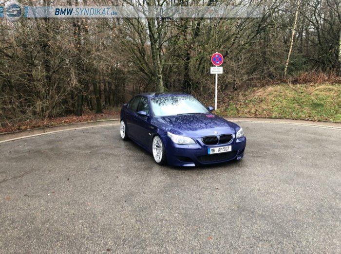 E60 M5 BBS Rs2  interlagosblau, Gewinde, Hartge - 5er BMW - E60 / E61