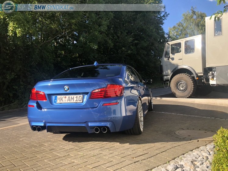 F10 m5 21 Zoll Hamann Monte Carlo Blue - 5er BMW - F10 / F11 / F07