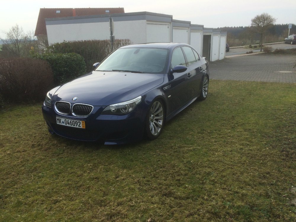 E60 M5 BBS Rs2  interlagosblau, Gewinde, Hartge - 5er BMW - E60 / E61