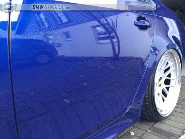 E60 M5 BBS Rs2  interlagosblau, Gewinde, Hartge - 5er BMW - E60 / E61