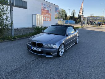 330ci Cabrio Silbergrau - 3er BMW - E46