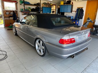 330ci Cabrio Silbergrau - 3er BMW - E46