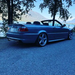 330ci Cabrio Silbergrau - 3er BMW - E46