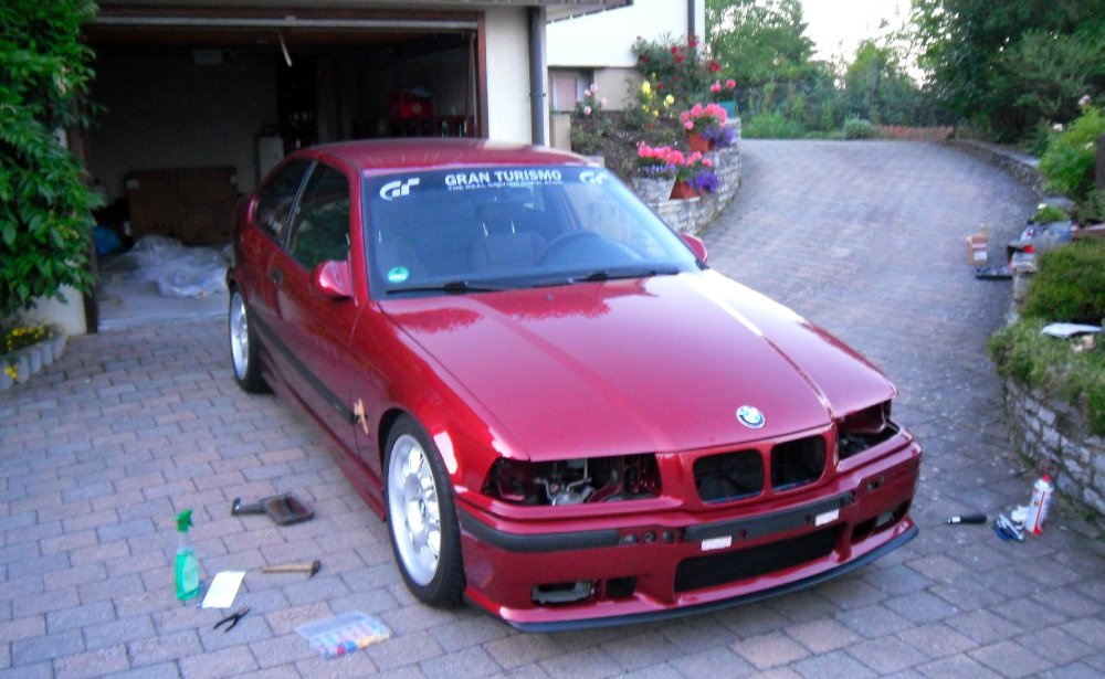 E36 Compact 1,9L Sienarot - 3er BMW - E36