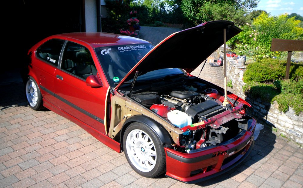 E36 Compact 1,9L Sienarot - 3er BMW - E36