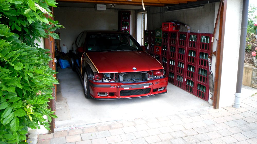 E36 Compact 1,9L Sienarot - 3er BMW - E36