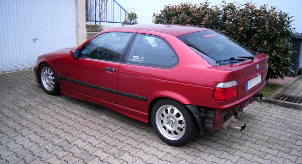 E36 Compact 1,9L Sienarot - 3er BMW - E36