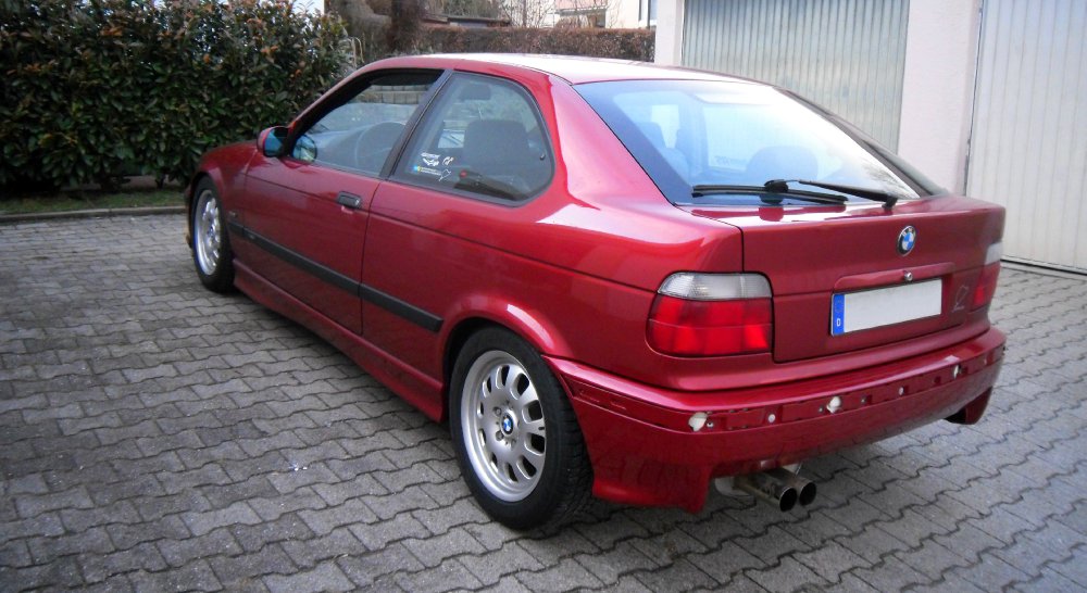 E36 Compact 1,9L Sienarot - 3er BMW - E36