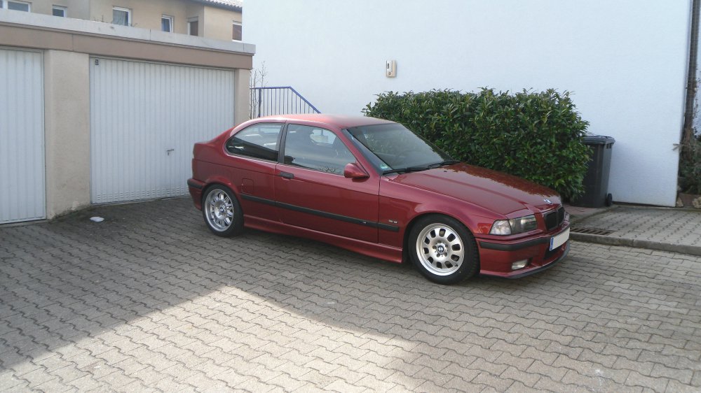 E36 Compact 1,9L Sienarot - 3er BMW - E36