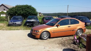 316ti Frontumbau mit CSL Stossi - 3er BMW - E46 316ti Frontumbau mit CSL Stossi - 3er BMW - E46