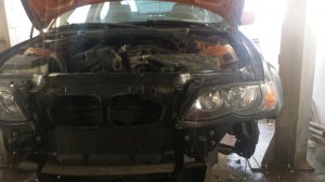 316ti Frontumbau mit CSL Stossi - 3er BMW - E46 316ti Frontumbau mit CSL Stossi - 3er BMW - E46