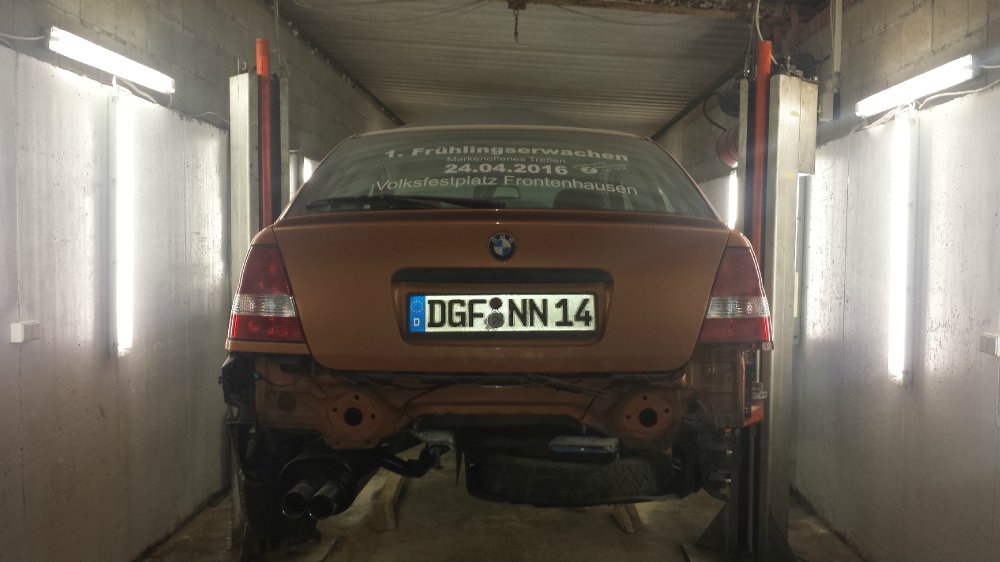 316ti Frontumbau mit CSL Stossi - 3er BMW - E46