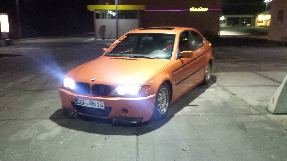 316ti Frontumbau mit CSL Stossi - 3er BMW - E46