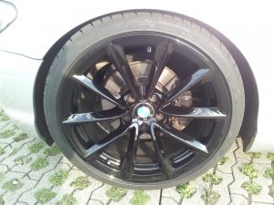 BMW V-Speiche 296 Felge in 8x19 ET 29 mit Dunlop Sport Maxx Reifen in 225/35/19 montiert vorn Hier auf einem 3er BMW E46 325i (Coupe) Details zum Fahrzeug / Besitzer