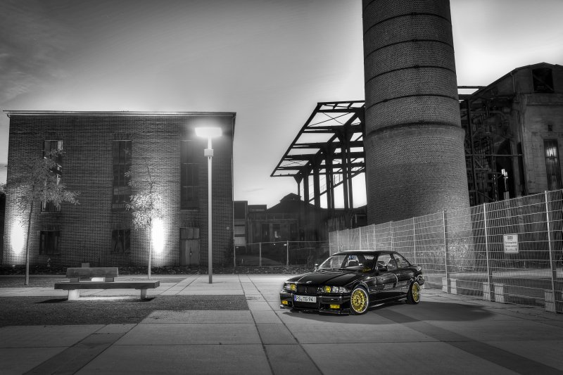 Black & Yellow - 3er BMW - E36