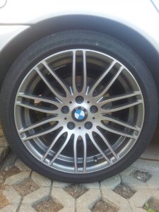 BMW BMW Performance Felge in 8.5x18 ET 50 mit Bridgestone Potenza Reifen in 255/35/18 montiert hinten Hier auf einem 3er BMW E46 320d (Touring) Details zum Fahrzeug / Besitzer