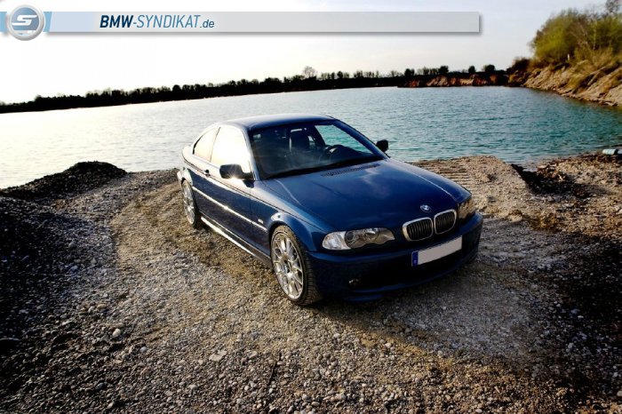 Topasblau metallic bmw