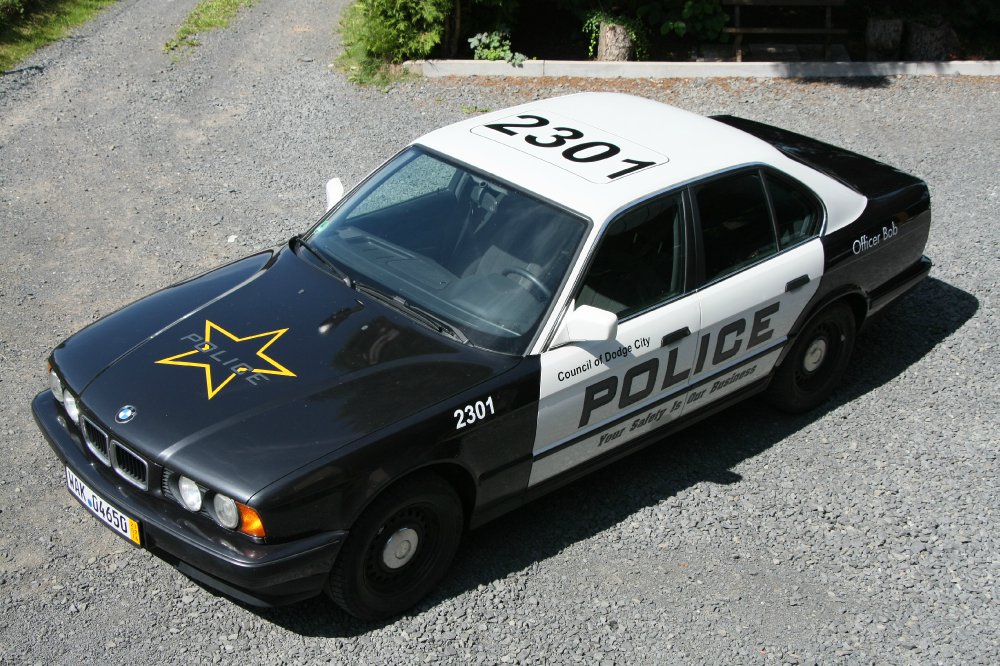 E34 520i U.S. Police Streifenwagen - 5er BMW - E34