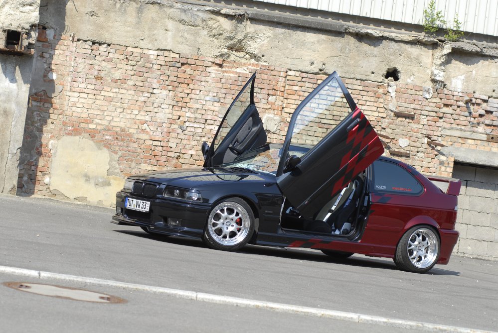 Black Red Compact - 3er BMW - E36