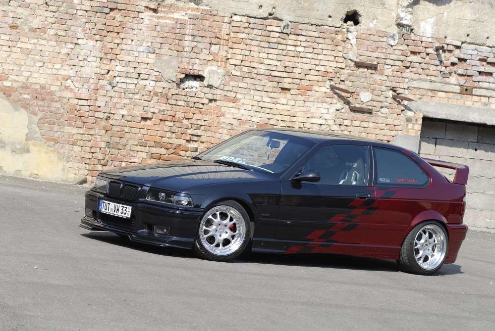 Black Red Compact - 3er BMW - E36