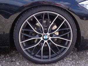 BMW M405 Felge in 8.5x20 ET 47 mit Dunlop Sport Max GT Reifen in 255/30/20 montiert hinten Hier auf einem 3er BMW F30 320d (Limousine) Details zum Fahrzeug / Besitzer