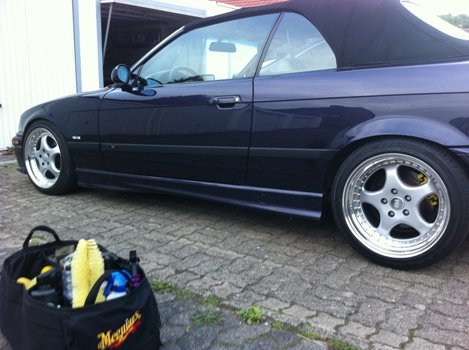 Mein Violettes Cabrio OEM Scheinwerfern - 3er BMW - E36