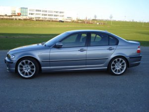 E46 320i 330i Limo, M Paket,Silbergrau,Bastuck - 3er BMW - E46