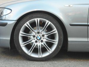BMW M 135 Felge in 8x18 ET 47 mit Hankook ventus v12 Reifen in 225/40/18 montiert vorn Hier auf einem 3er BMW E46 330i (Limousine) Details zum Fahrzeug / Besitzer