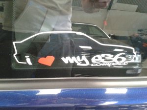 My Monty <3 RIP - 3er BMW - E36 My Monty <3 RIP - 3er BMW - E36