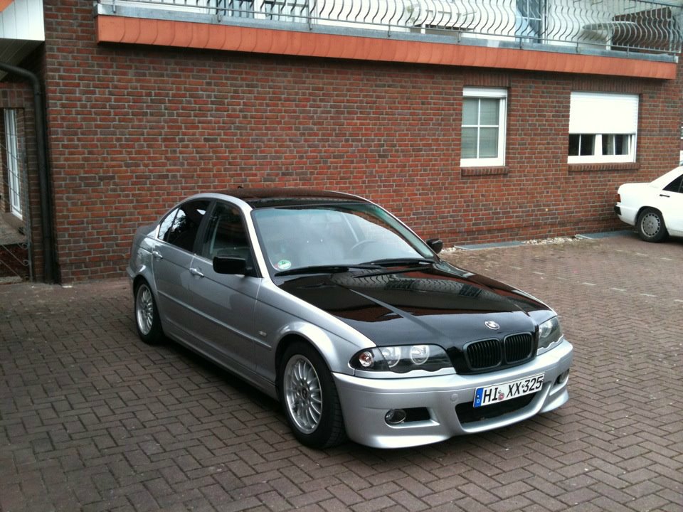 Mein 325 (Bicolour)Dach spiegel Schwar - 3er BMW - E46