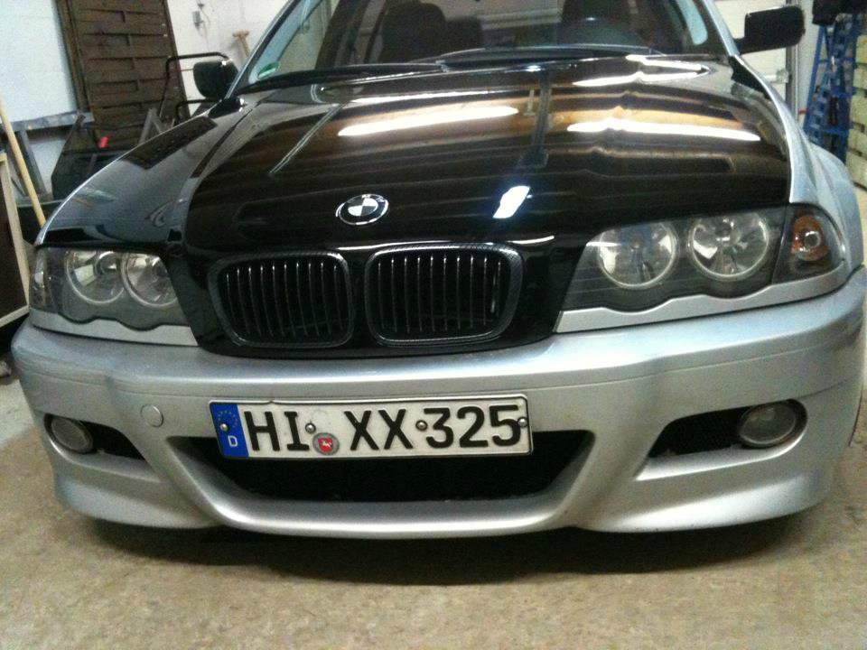 Mein 325 (Bicolour)Dach spiegel Schwar - 3er BMW - E46