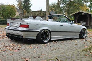 e36 328i Cabrio CAMBERGANG / selfmade Diffusor - 3er BMW - E36