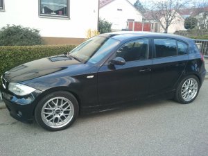 BMW 1er E87 120d - Wei auf schwarz - - 1er BMW - E81 / E82 / E87 / E88