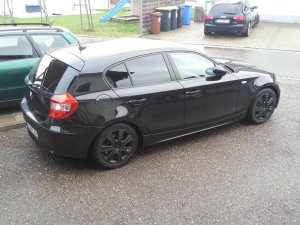 BMW 1er E87 120d - Wei� auf schwarz - - 1er BMW - E81 / E82 / E87 / E88