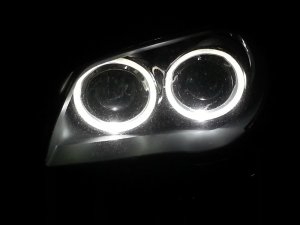 BMW 1er E87 120d - Wei auf schwarz - - 1er BMW - E81 / E82 / E87 / E88