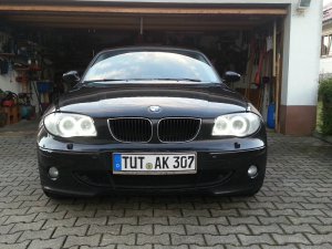 BMW 1er E87 120d - Wei auf schwarz - - 1er BMW - E81 / E82 / E87 / E88