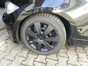 BMW 1er E87 120d - Wei� auf schwarz - - 1er BMW - E81 / E82 / E87 / E88