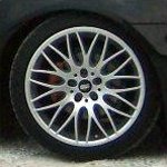 ROD TYP204 Felge in 8.5x18 ET 38 mit Uniroyal RainSport 3 Reifen in 225/40/18 montiert vorn Hier auf einem 3er BMW E46 318ti (Compact) Details zum Fahrzeug / Besitzer