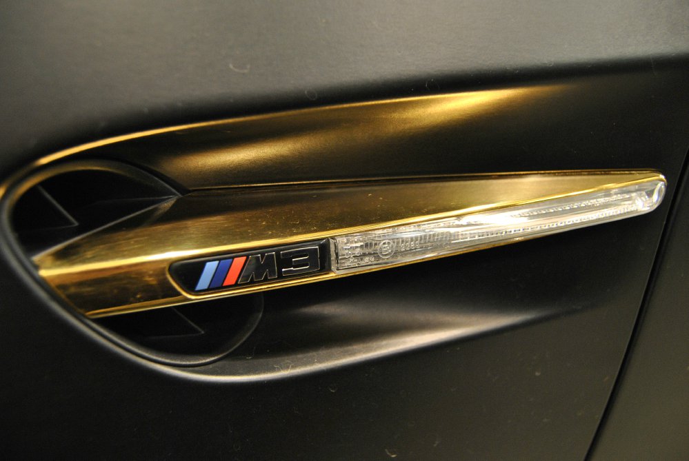 M3 E92 Gold Carbon Dream BLACK - 3er BMW - E90 / E91 / E92 / E93