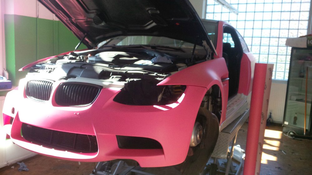 M3 E92 Pink Matt - 3er BMW - E90 / E91 / E92 / E93
