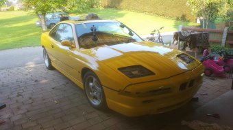 BMW 840CI RHD --> M8 CSI  LHD - Fotostories weiterer BMW Modelle