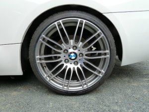 BMW Doppelspeiche Performance 269 Felge in 9x19 ET 39 mit Dunlop SP Sport Maxx Reifen in 255/30/19 montiert hinten mit 10 mm Spurplatten Hier auf einem 3er BMW E92 320d (Coupe) Details zum Fahrzeug / Besitzer